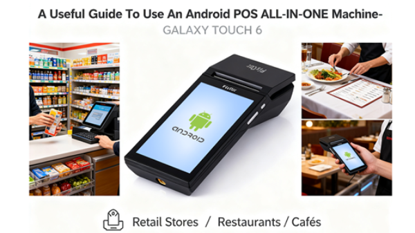 Kasulik juhend Android POS ALL-IN-ONE masina kasutamiseks - GALAXY TOUCH 6